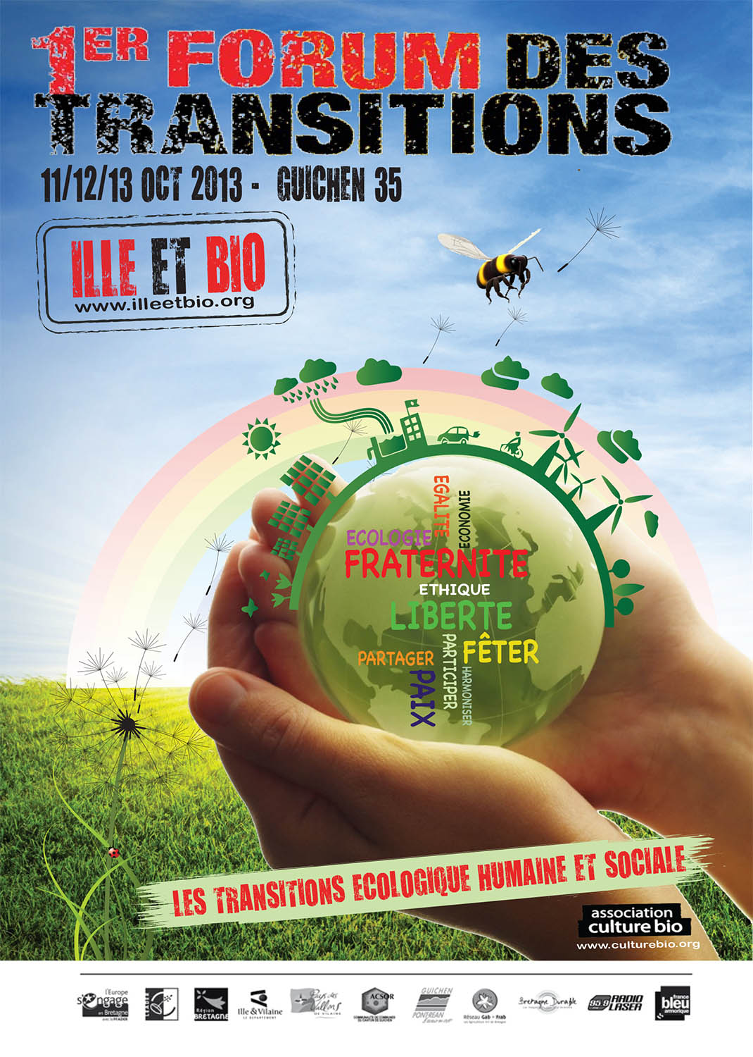 affiche du Salon Ille et Bio 2013